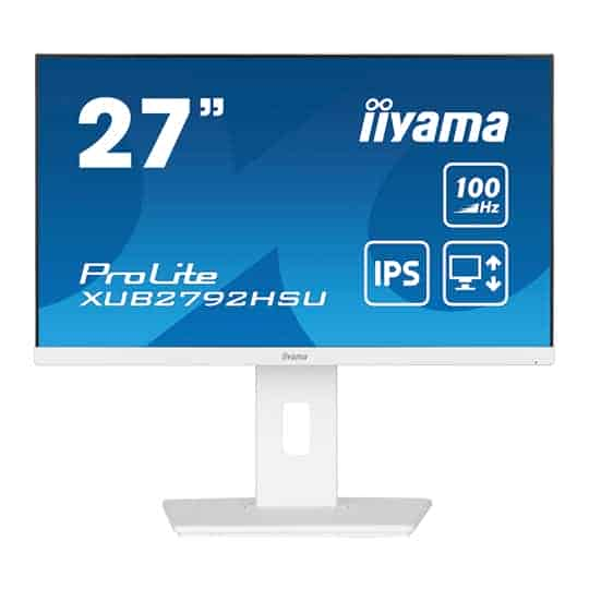 iiyama ProLite XUB2792HSU-W6 27" Full HD 100Hz FreeSync IPS Monitor